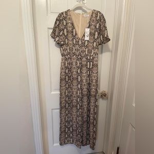 NWT sage the label jumpsuit